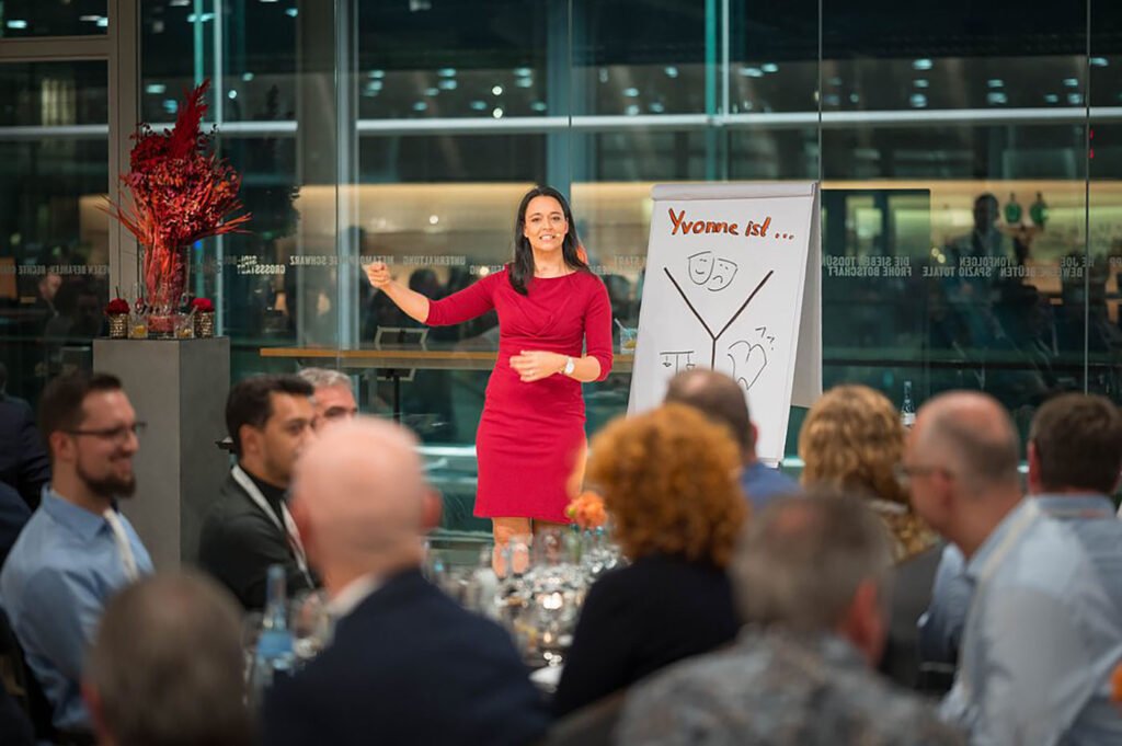 Yvonne de Bark auf Event in Stuttgart