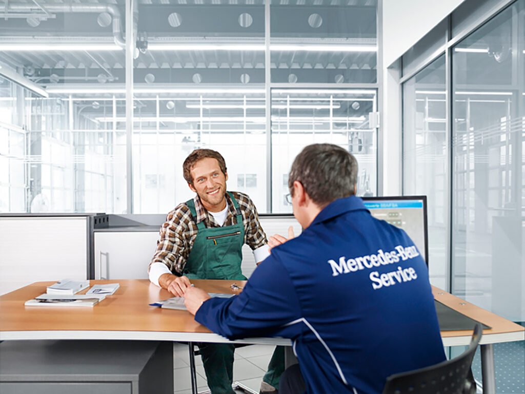 Industriefotografie Stuttgart für Mercedes Benz Tauschteile Aktion